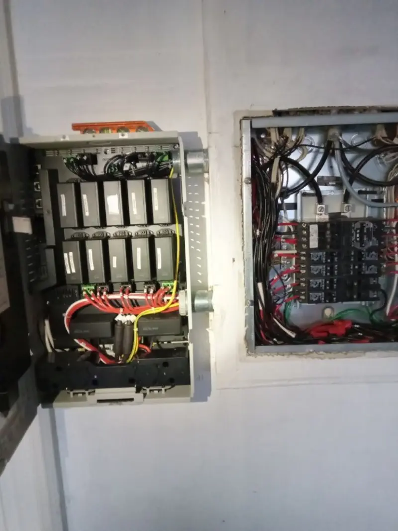 Electrical panel upgrade completed for Electrical Inspection in Turner